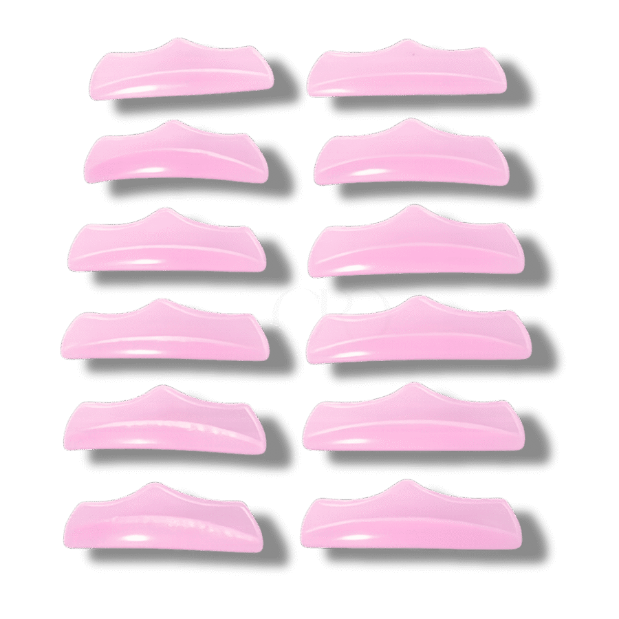 סיליקונים להרמת ריסים ליפט לריסים קצרים/בינוניים 6 מידות