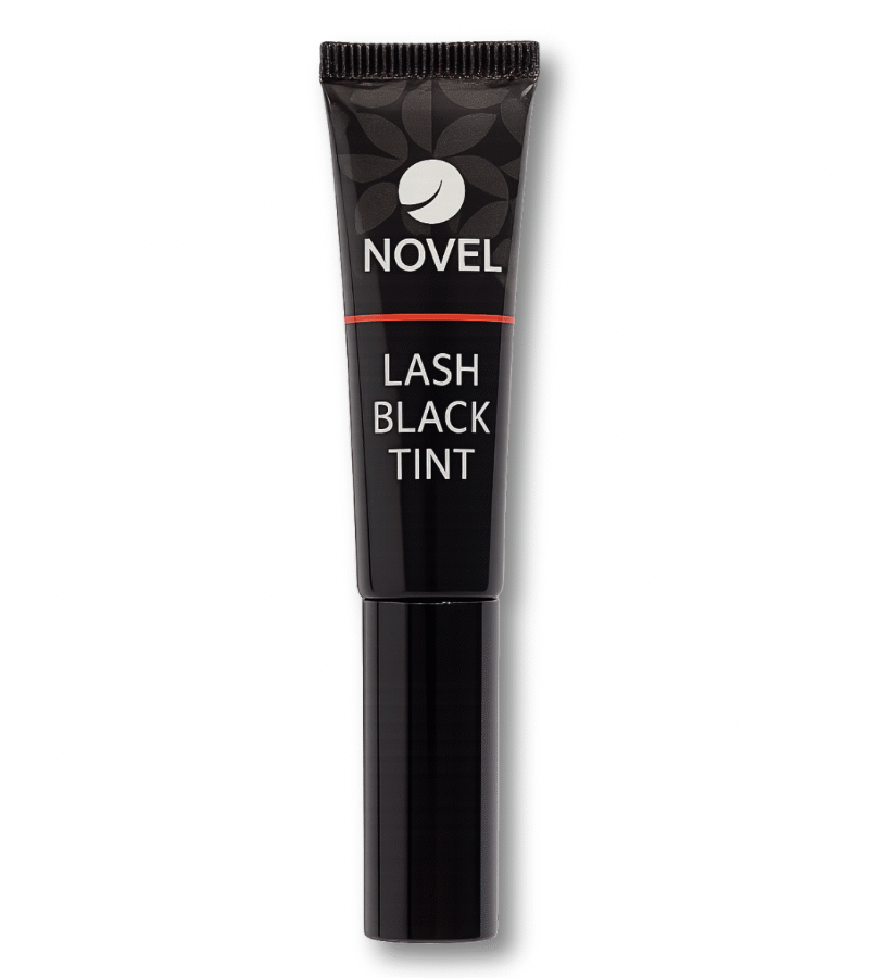 מסקרת ג'ל קרטין טיפולית לריסים וגבות בצבע שחור | NOVEL  נובל - (יחידה)