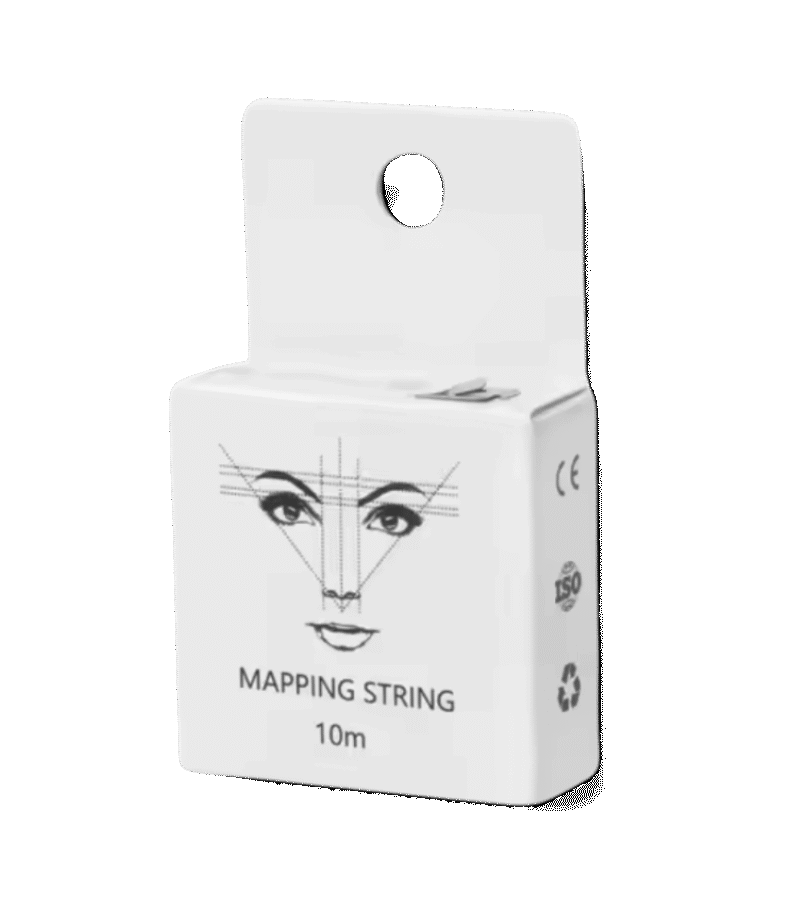 חוט שרטוט לסימון גבות - צבע לבן